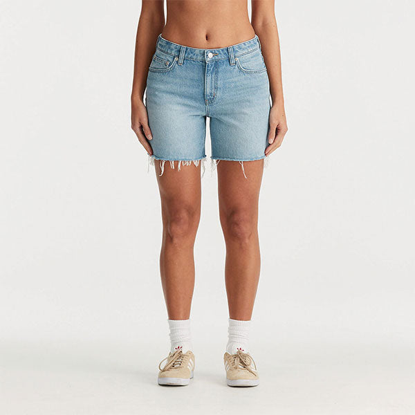 Riders Mid Straight Short - Oblique Blue