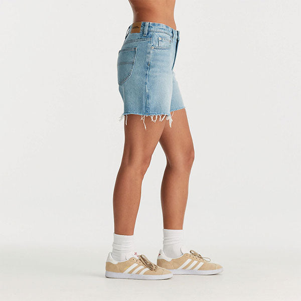 Riders Mid Straight Short - Oblique Blue