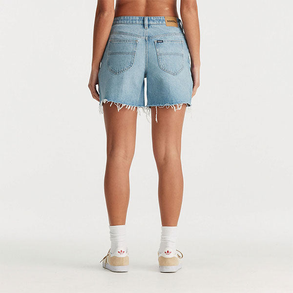 Riders Mid Straight Short - Oblique Blue