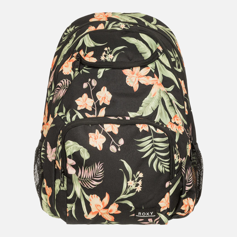 Roxy Shadow Swell Printed Backpack - Anthracite Island Escape