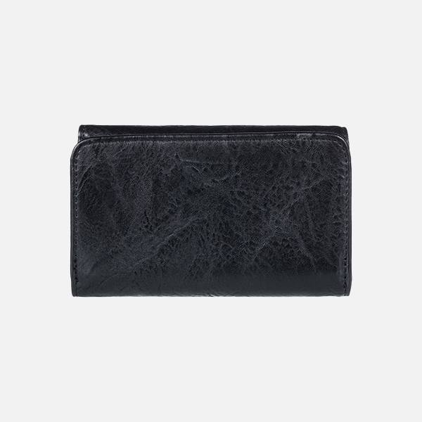 Roxy Crazy Diamond Tri Fold Wallet - Anthracite Black