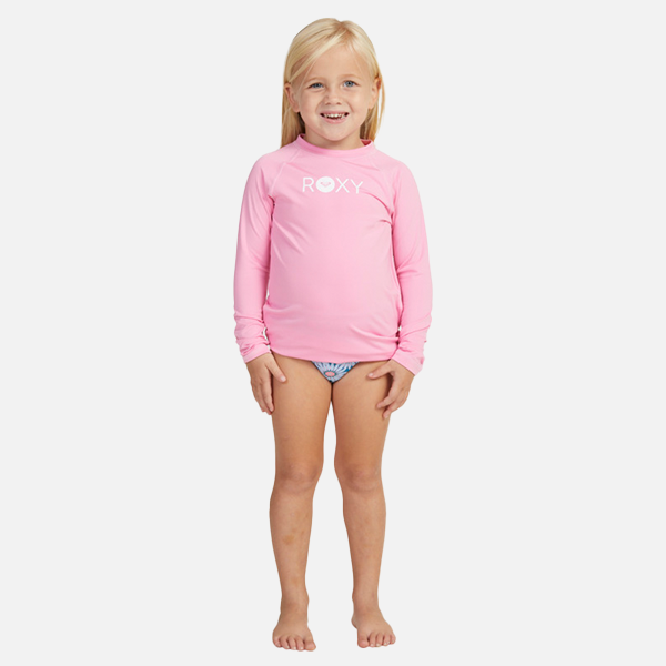 Roxy Essentials LS Swim Top - Sachet Pink