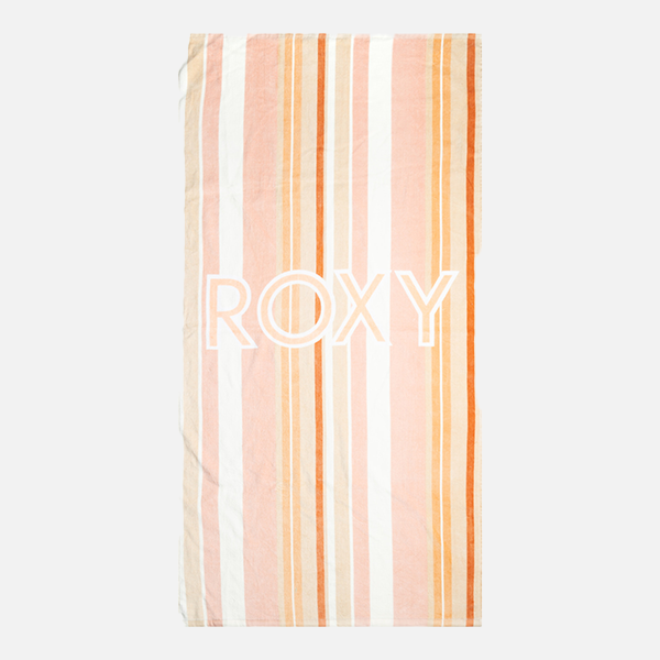 Roxy Fun And Adventure Beach Towel - Cork Monochromatic Stripe