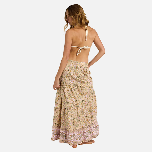 Roxy Garland Radiant Sun Skirt - Stone