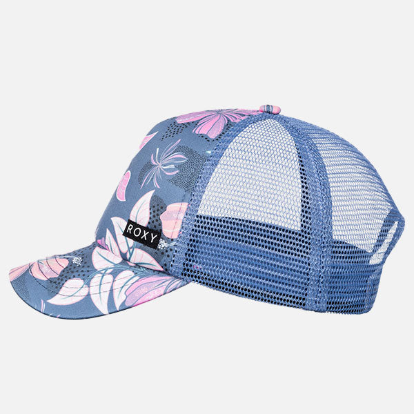 Roxy Girls Honey Coconut Trucker Cap - Wild Wind Sunny Floral