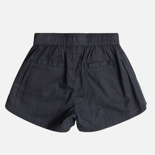Roxy Girls Una Mattina Elastic Waist Shorts - Mood Indigo