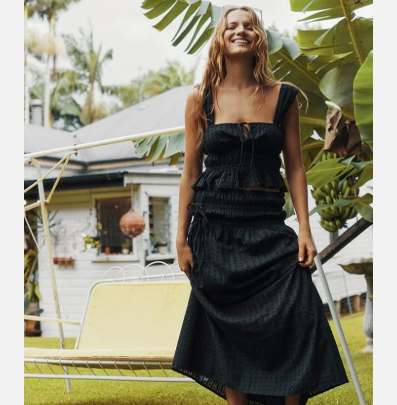 Roxy Malia Skirt - Black