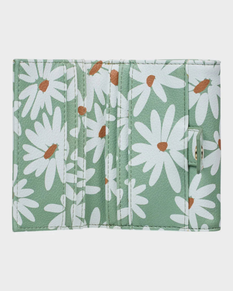 Floral patterned product on a white background