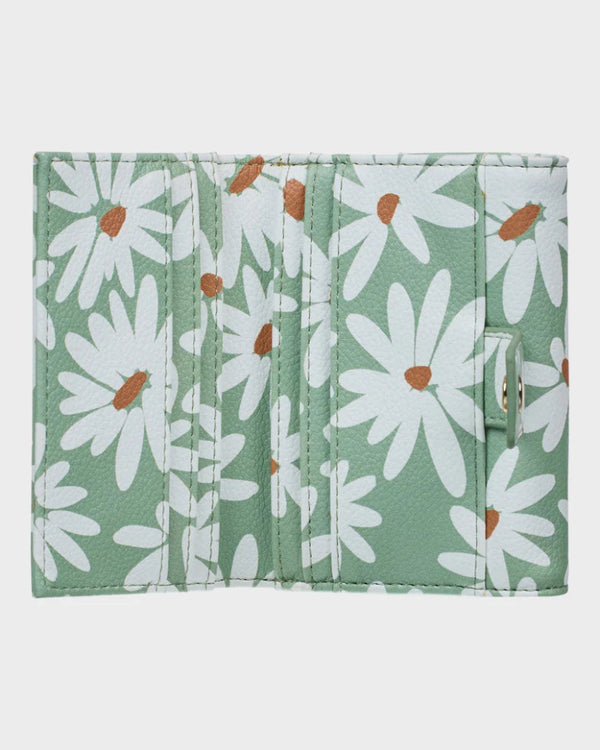 Floral patterned product on a white background
