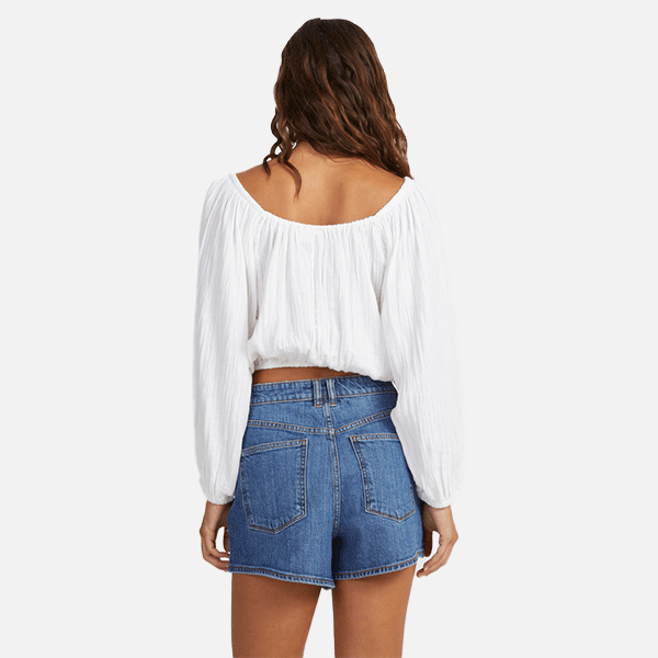 Roxy Summer Sessions Top - Bright White