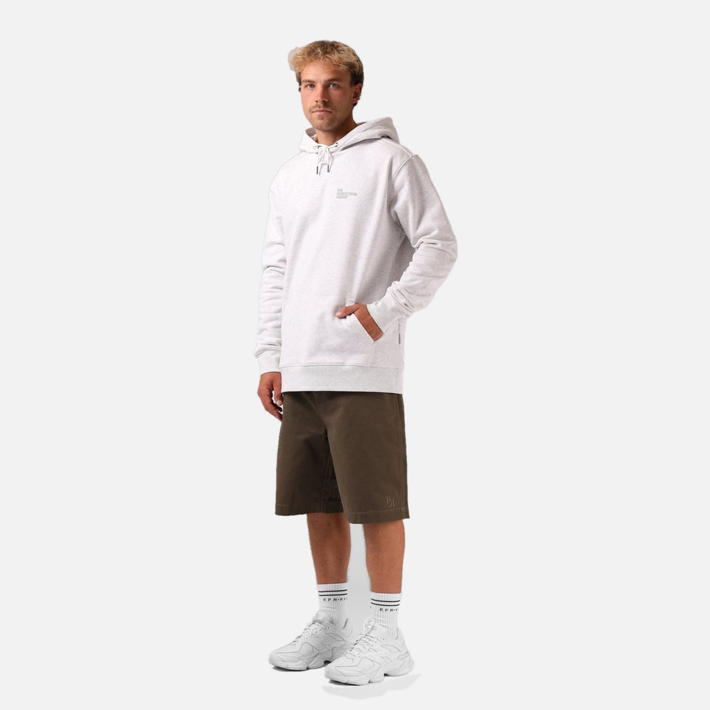 RPM Base Hood - White Marl | Propaganda Streetwear & Skate
