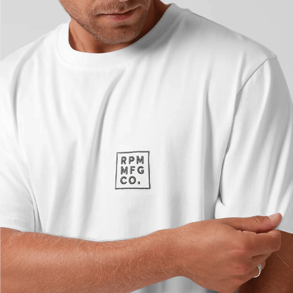 RPM Base Tee - White