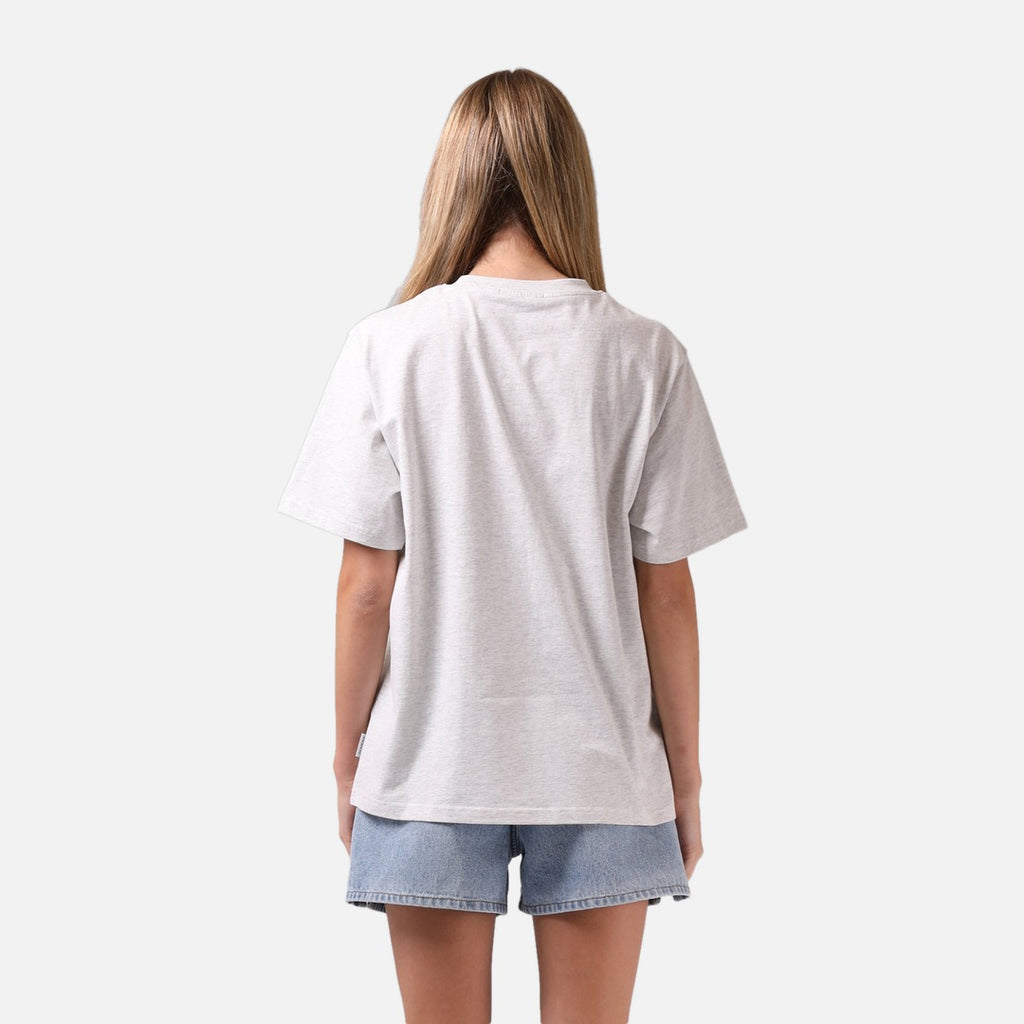 RPM Flow Tee - White Marle - view 2 | Propaganda Streetwear & Skate
