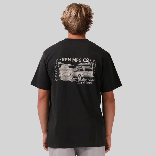 RPM Land Cruiser Tee - Old Black
