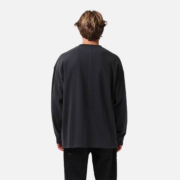 RPM Sanded Oversized LS Tee - Slate