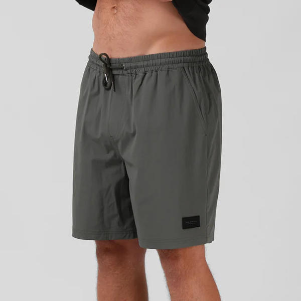 RPM Surf Trunk - Grey Khaki