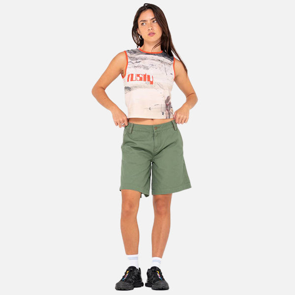 Rusty All Ova Skimmer Tank - White