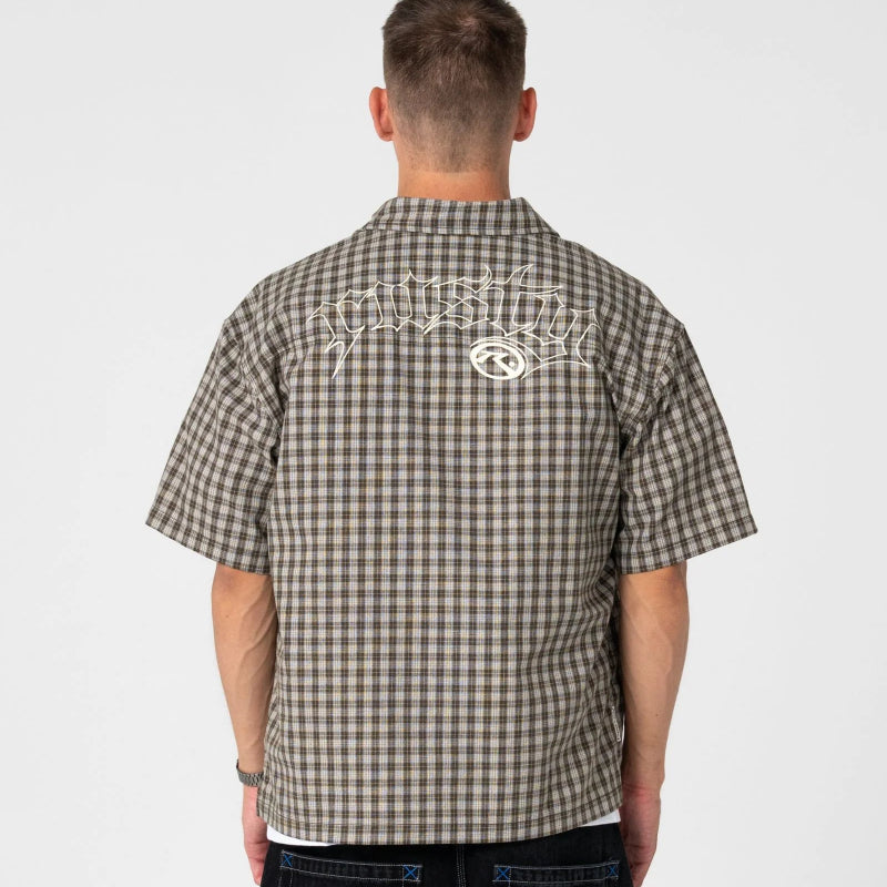 Rusty Anarchy Short Sleeve Shirt - Savana