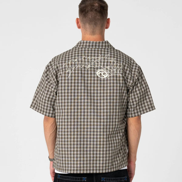 Rusty Anarchy Short Sleeve Shirt - Savana