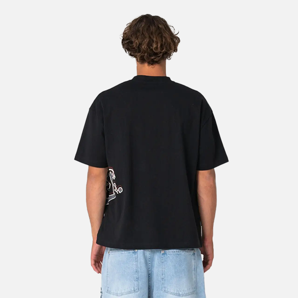 Rusty Art Attack Tee - Black