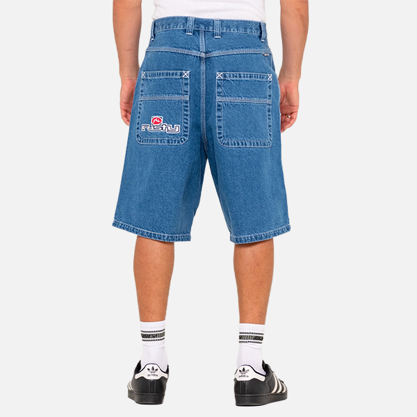 Rusty Boonta Draggin Jort - Middy Blue