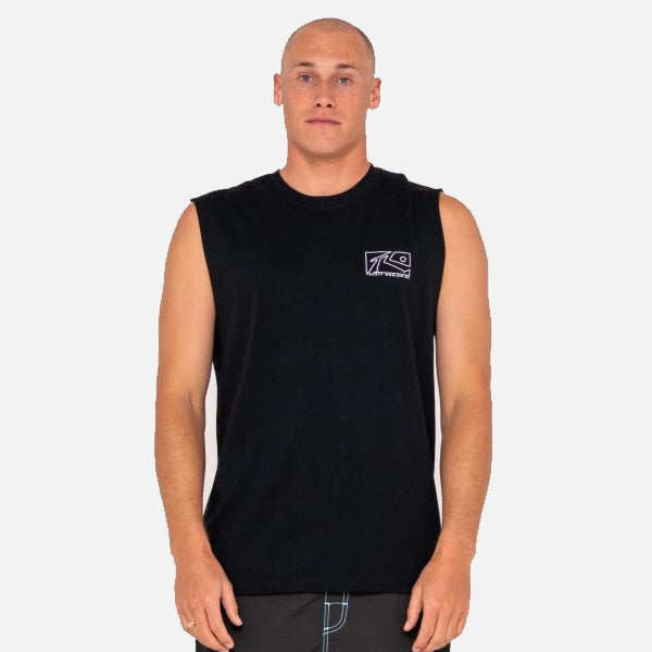 Rusty Boxed Out Muscle - Black