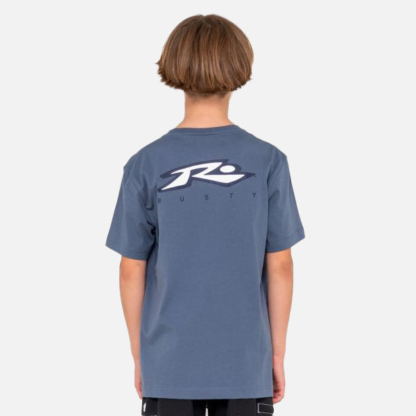Rusty Boys Registered Tee - China Blue