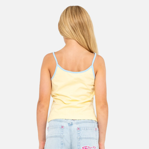 Rusty Girls Britney Tank - Pale Banana