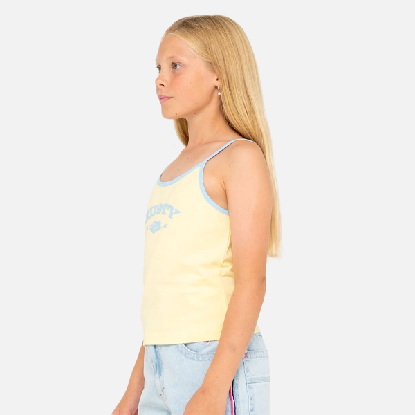 Rusty Girls Britney Tank - Pale Banana