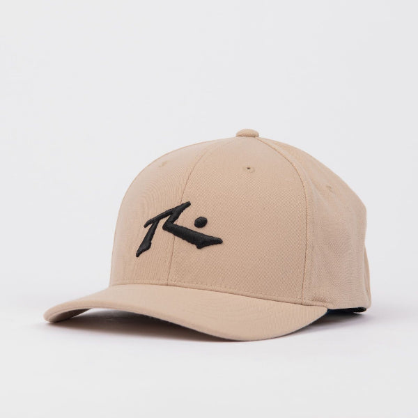 Rusty Chronic 4 Flexfit Cap - Khaki/Black