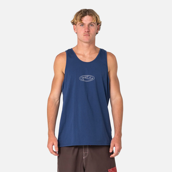 Rusty Clarence Tank - Dark Blue