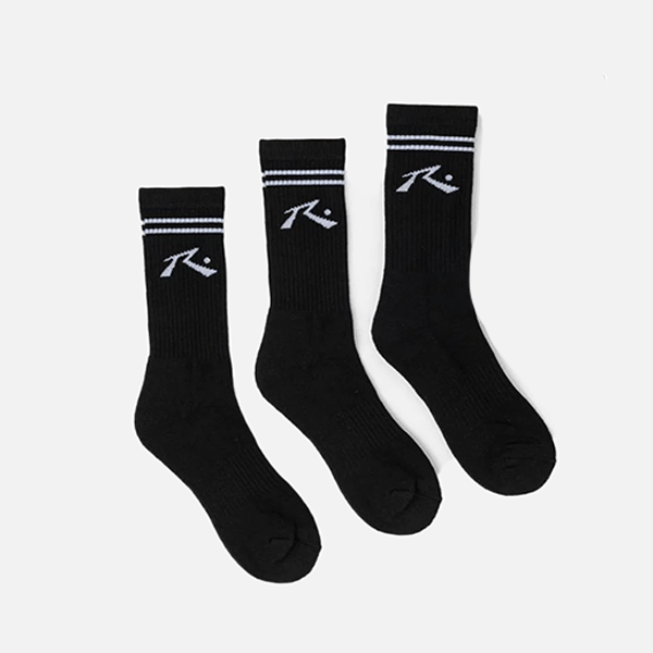 Rusty Comp Mid Calf Socks - Black