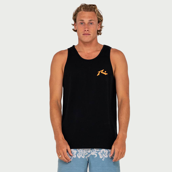 Rusty Competition Tank - Black/Musk Melon