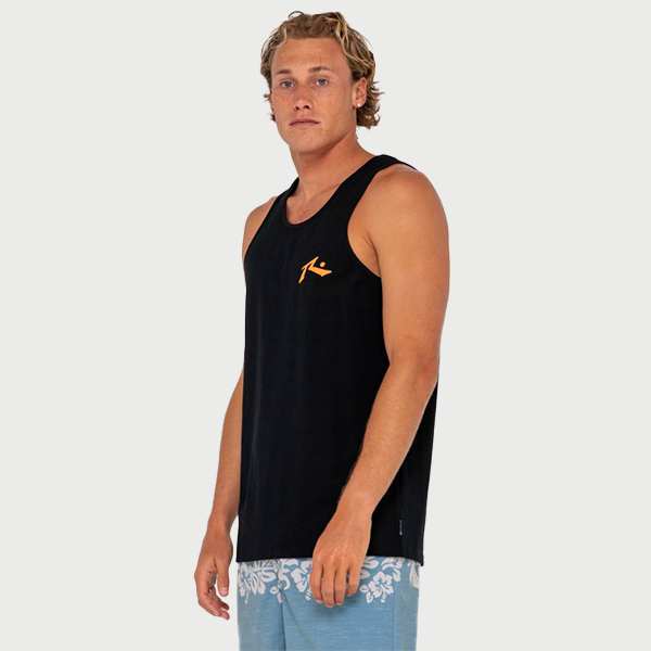 Rusty Competition Tank - Black/Musk Melon