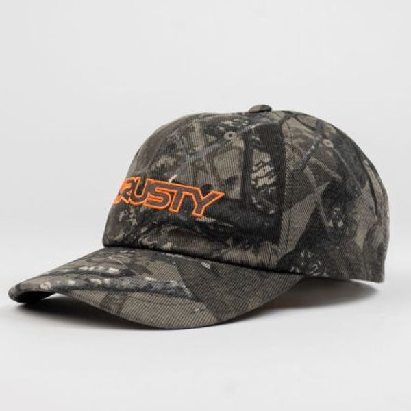 Rusty Dead End Dad Cap - Grey Camo