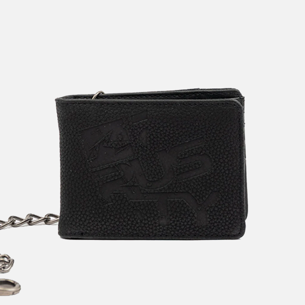 Rusty District Chain Wallet - Black