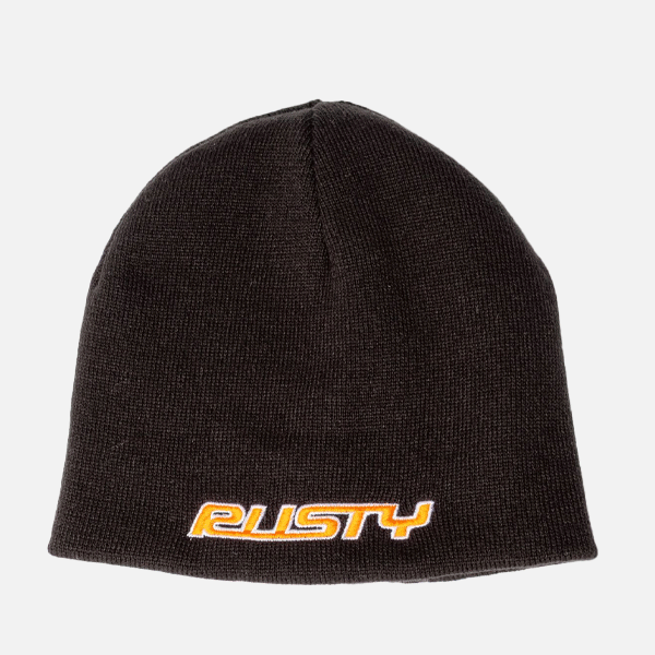 Rusty Flip Daddy Reversible Beanie - Black