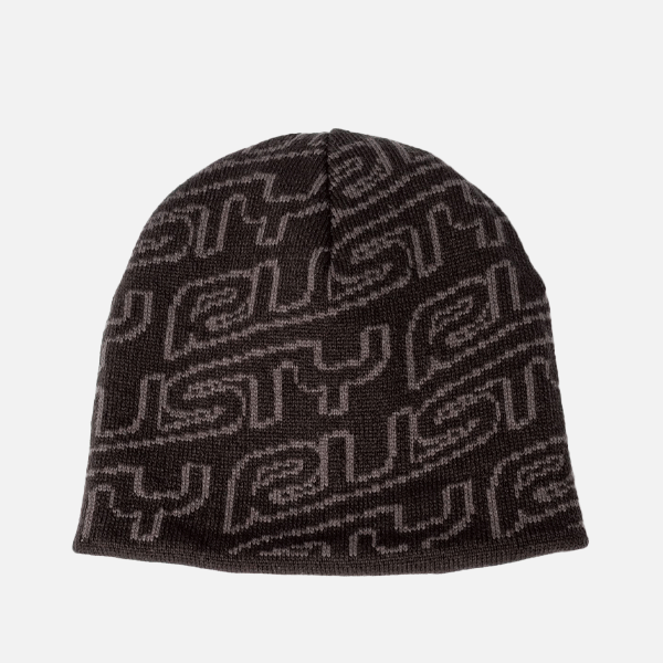 Rusty Flip Daddy Reversible Beanie - Black