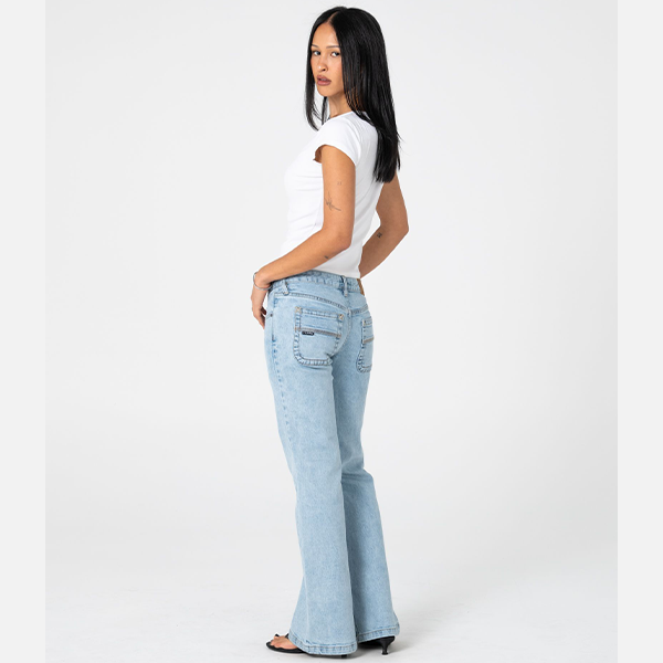Rusty Freida Flare Low Rise Jean 2.0 - True Blue