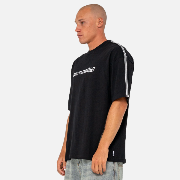 Rusty Gaffa Taped Tee - Black