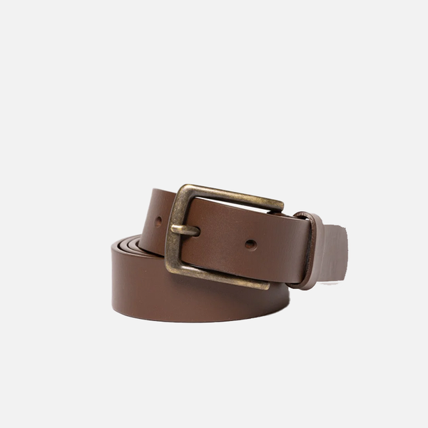 Rusty High River Leather Belt