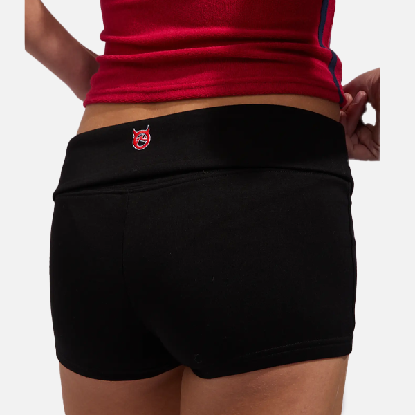 Rusty Hilton Low Rise Booty Short - Black