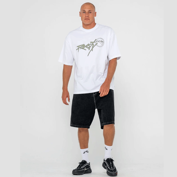 Rusty Hoodus Tee - White