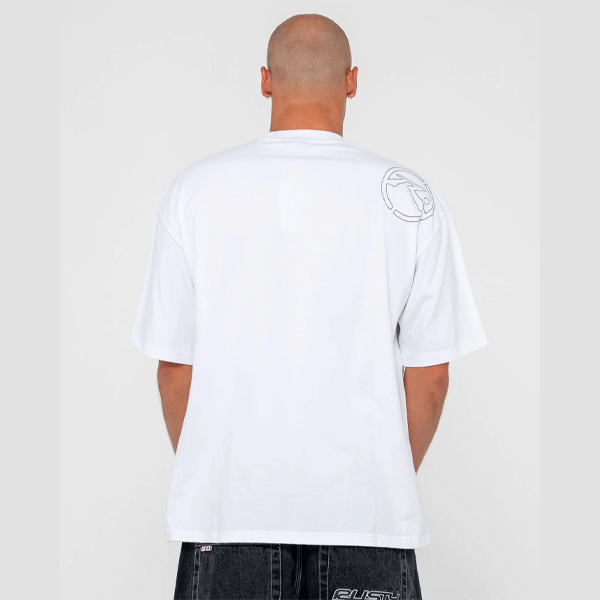 Rusty Hoodus Tee - White