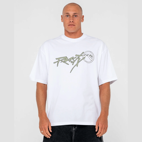 Rusty Hoodus Tee - White