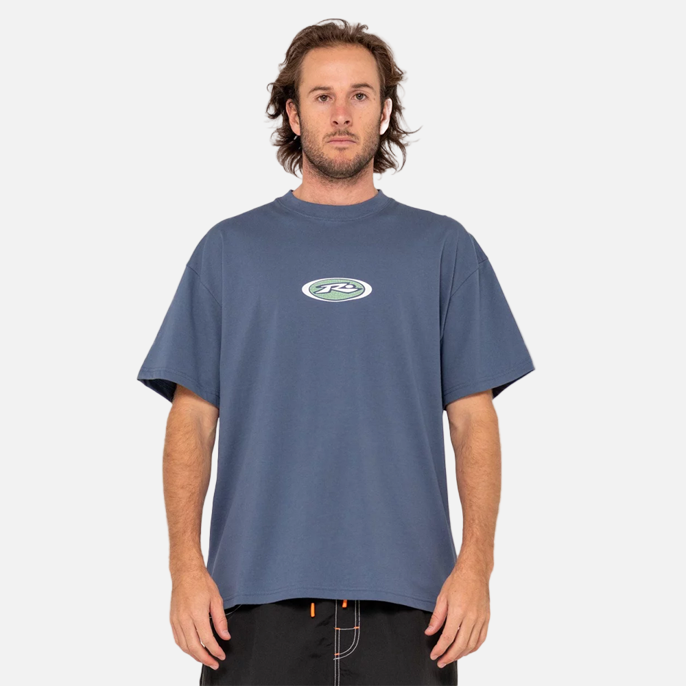Rusty Irie Eye Tee - China Blue