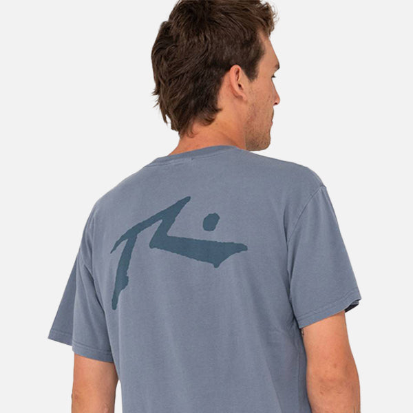 Rusty Comp Wash Tee - China Blue