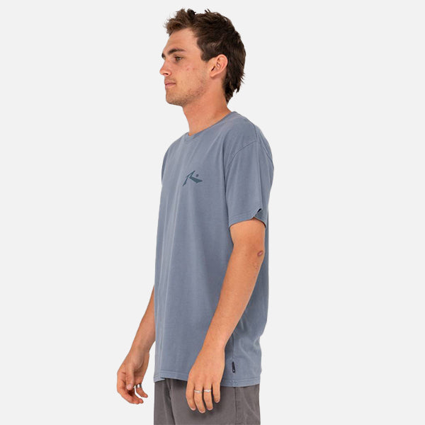 Rusty Comp Wash Tee - China Blue