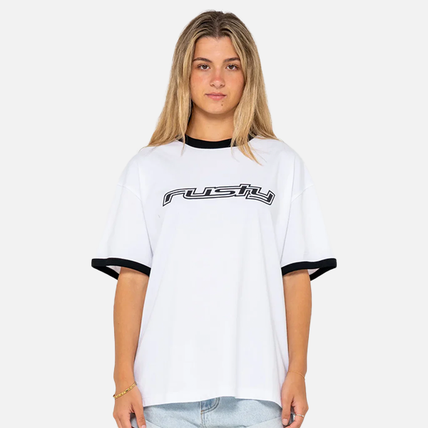 Rusty OG Rusty Ringer Tee - White