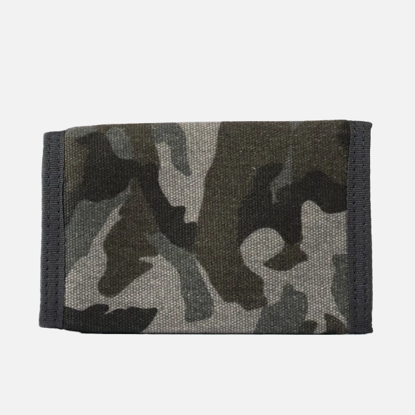 Rusty Rambo Tri-Fold Wallet - Grey Camo